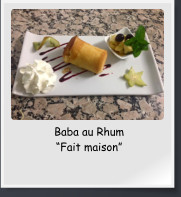 Baba au Rhum Fait maison